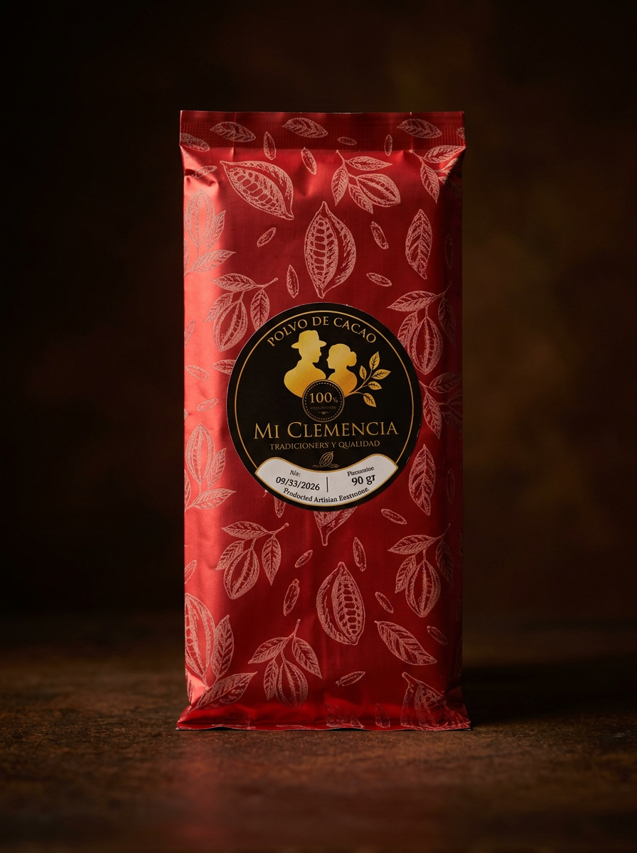 Barra de chocolate amargo 100% cacao